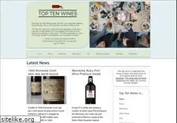 Sites similar to toptenwines.co.uk