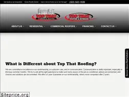 Sites similar to topthatroofing.com