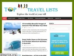 Sites similar to toptravellists.com
