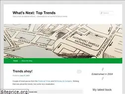 Sites similar to toptrends.nowandnext.com