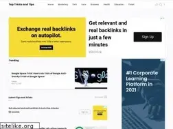 Sites similar to toptrickstips.com