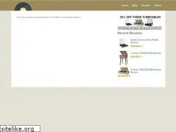 Sites similar to topturntable.com