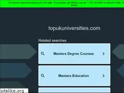 Sites similar to topukuniversities.com