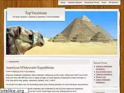 Sites similar to topvacations.wordpress.com