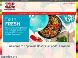 Sites similar to topvalueguymon.com
