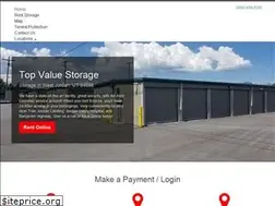 Sites similar to topvaluestorage.com