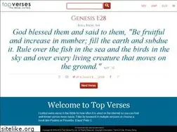 Sites similar to topverses.com