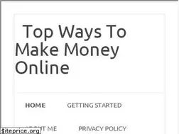 Sites similar to topwaystomakemoneyonline.com