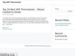 Sites similar to topwifithermostat.info