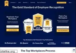 Sites similar to topworkplaces.com