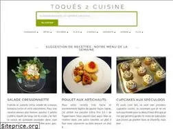 Sites similar to toques2cuisine.com