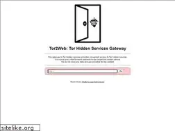 Sites similar to tor2web.nl