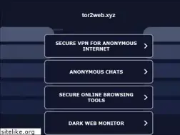 Sites similar to tor2web.xyz