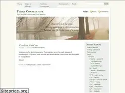 Sites similar to torahconnections.wordpress.com