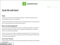 Sites similar to torahdrivenlife.com