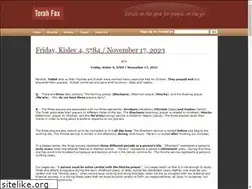 Sites similar to torahfax.net