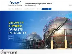 Sites similar to torayplastics.com.my