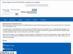 Sites similar to torbayandsouthdevon.nhs.uk