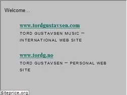 Sites similar to tordg.no