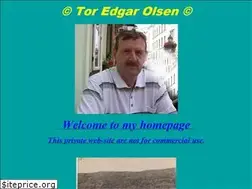 Sites similar to toredgarolsen.net