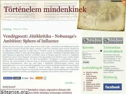 Sites similar to toriblog.blog.hu