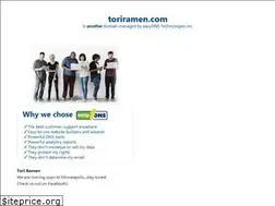 Sites similar to toriramen.com