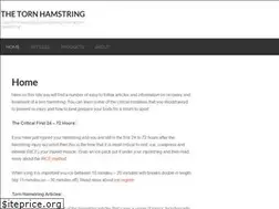 Sites similar to tornhamstring.org