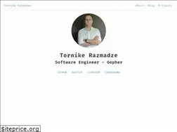 Sites similar to tornike.me