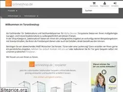 Sites similar to toronlineshop.de