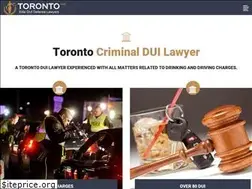 Sites similar to toronto-dui-lawyer.ca