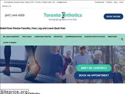 Sites similar to toronto-orthotics.ca