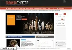 Sites similar to toronto-theatre.com