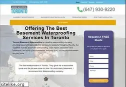 Sites similar to toronto-waterproofing.com