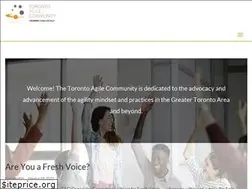 Sites similar to torontoagilecommunity.org