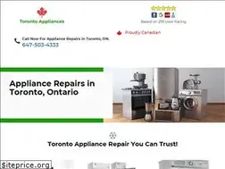 Sites similar to torontoappliances.ca