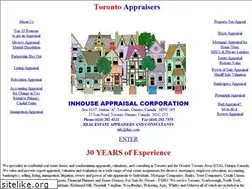 Sites similar to torontoappraiser.com