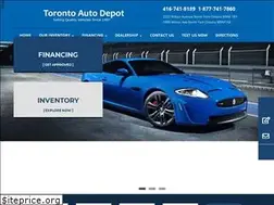 Sites similar to torontoautodepot.com