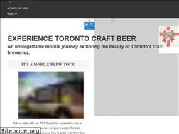 Sites similar to torontobrewerytours.ca
