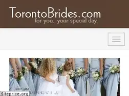 Sites similar to torontobrides.com