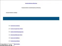 Sites similar to torontobusinessdirectory.com