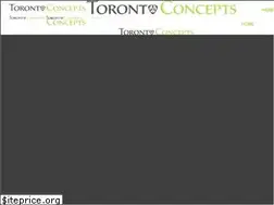 Sites similar to torontoconcepts.com