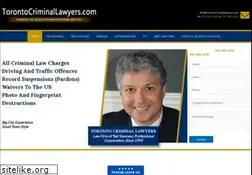 Sites similar to torontocriminallawyers.com