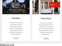 Sites similar to torontodoorsandwindows.ca