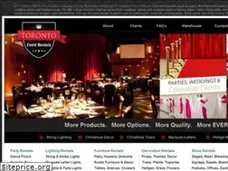 Sites similar to torontoeventrentals.com