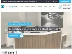 Sites similar to torontoeyecare.com