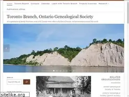 Sites similar to torontofamilyhistory.org