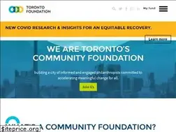 Sites similar to torontofoundation.ca