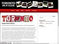 Sites similar to torontoinfocus.com