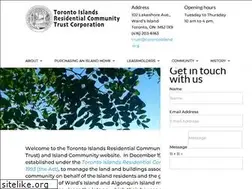 Sites similar to torontoisland.org
