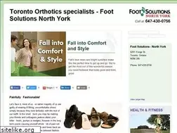 Sites similar to torontoorthotics.net